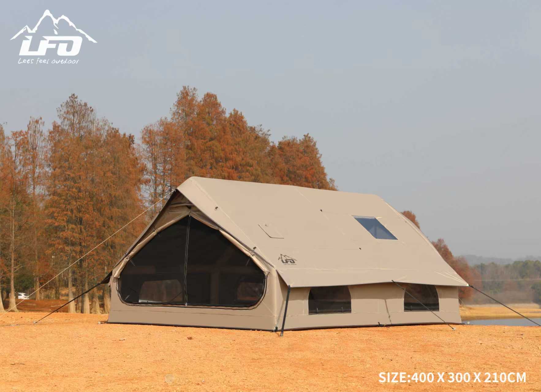 Налуу хийлдэг майхан