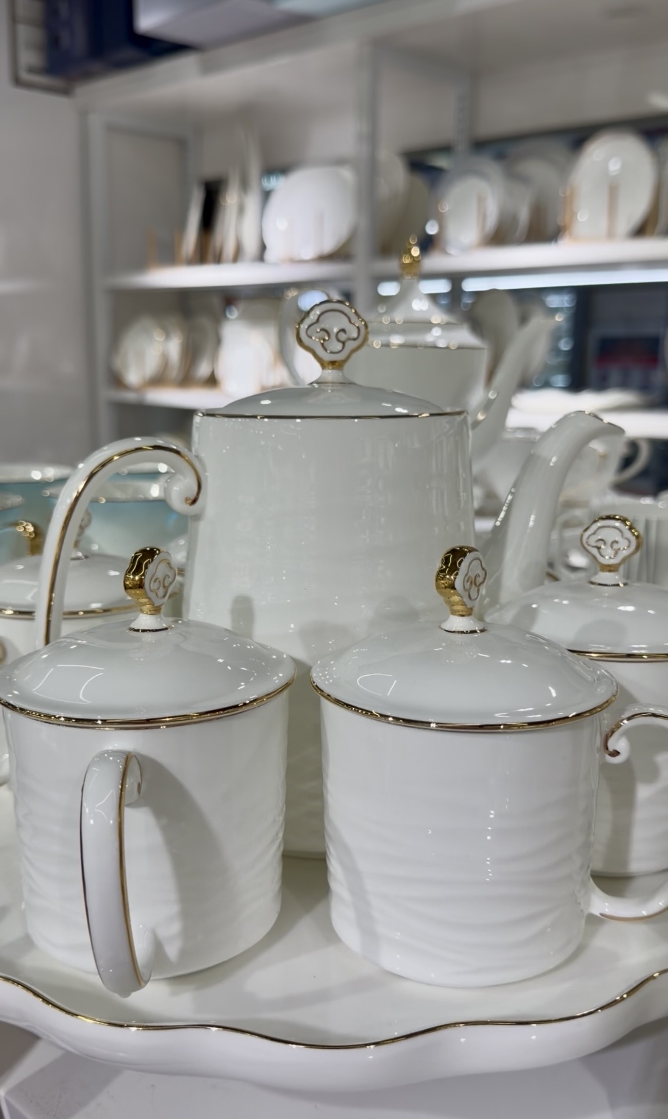 Гангар шаазан цайны сет